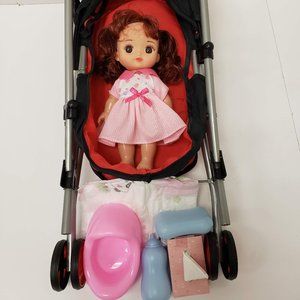 New 10" Doll and Pram Trolley